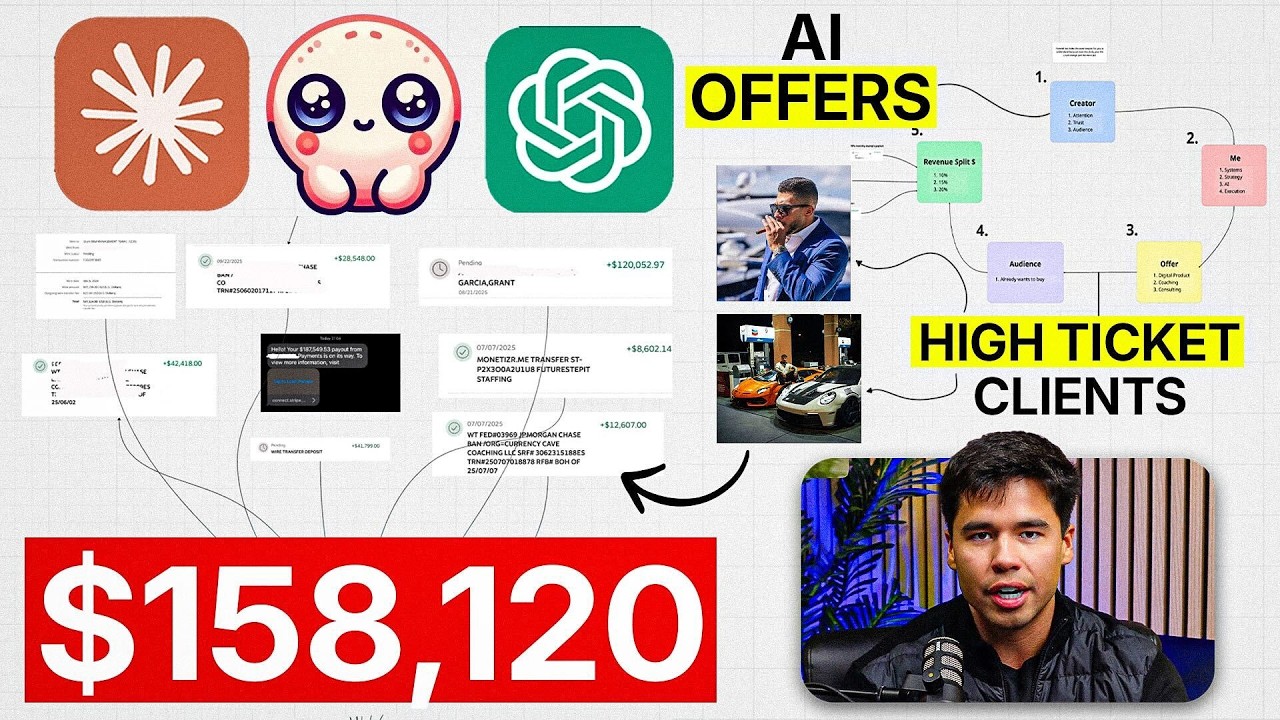 AI found the client. AI set up the systems. I make $158,120/mo (this feels illegal)