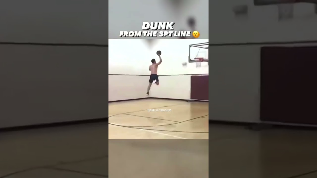 DUNK from the 3-Point Line!?