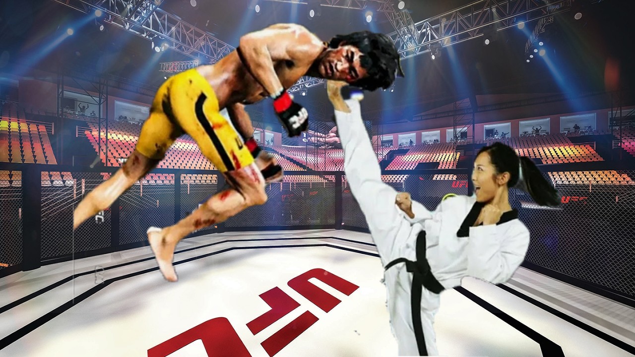 Bruce Lee vs Sara - Martial Fights