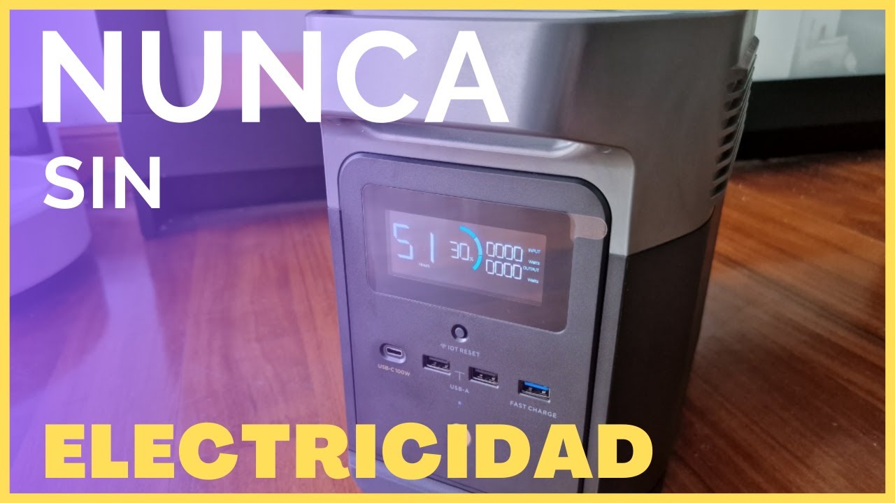Pagar CERO de electricidad?  SÍ con la ECOFLOW DELTA Mini