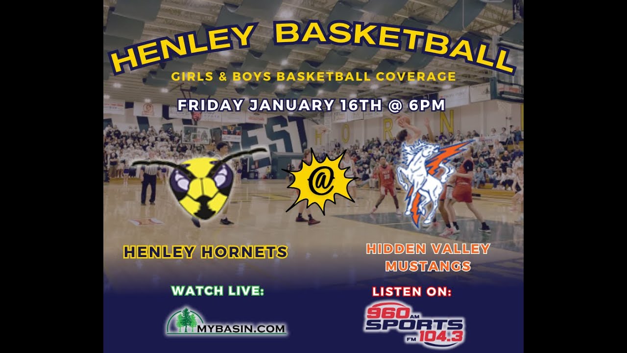 Henley Hornets @ Hidden Valley Mustangs - Boys/Girls Basketball - January 16 2026