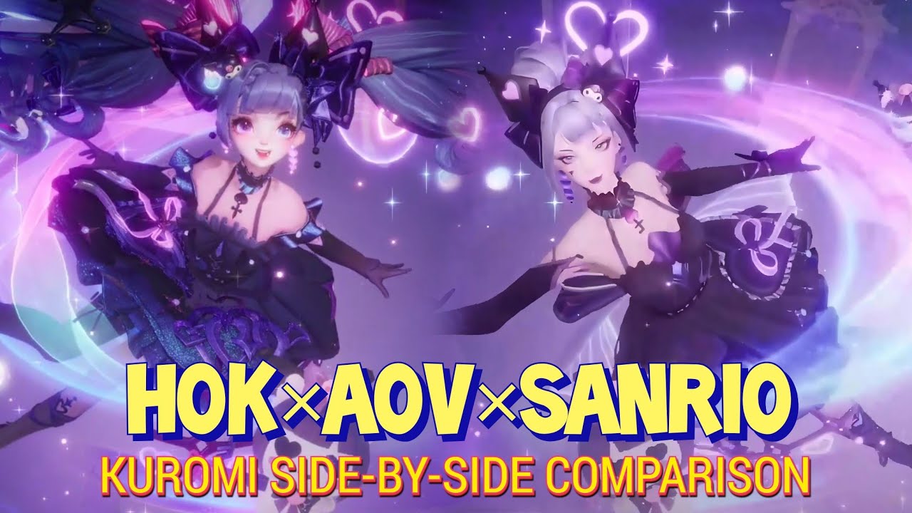 HOK×AOV×SANRIO | Сравнение Куроми | Анжела×Наталья | Честь королей