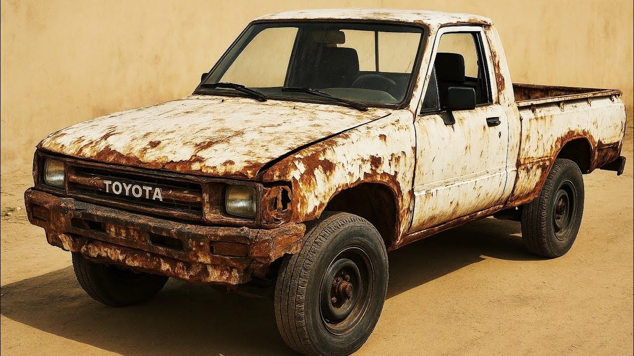 You Won’t Believe This Rusted Toyota Transformation 😮