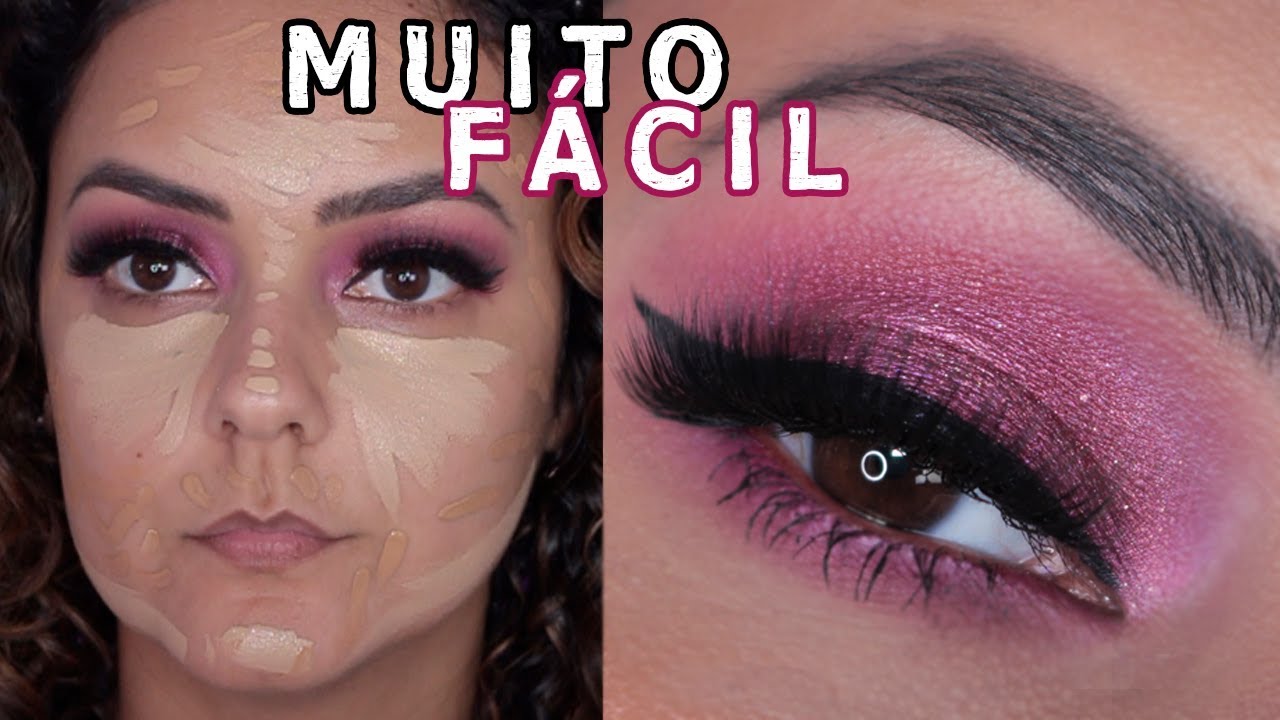 MAKE ROSA MUITO FÁCIL