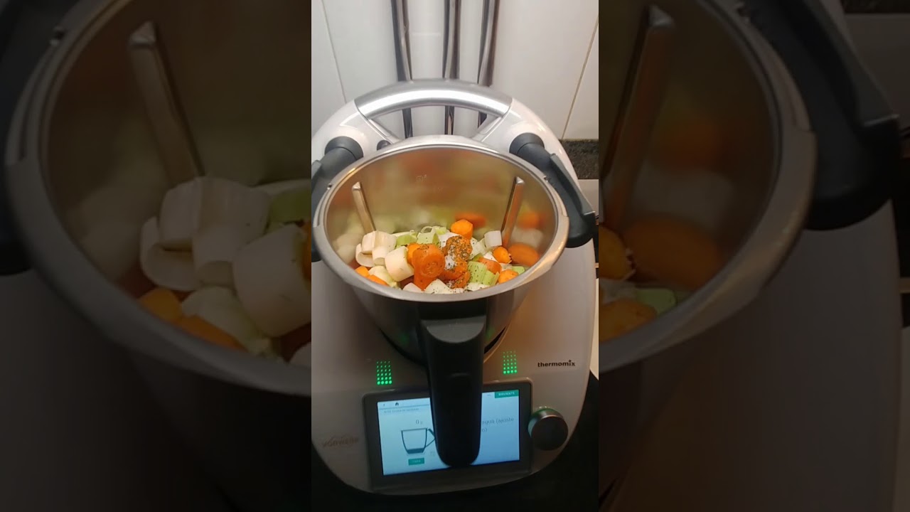 Crema de verduras con Thermomix TM6