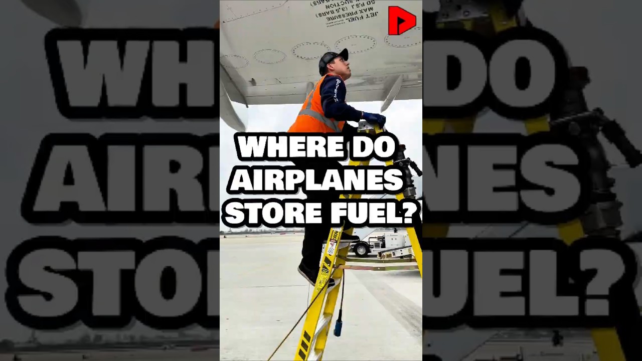 Where Do Airplanes Store Fuel?