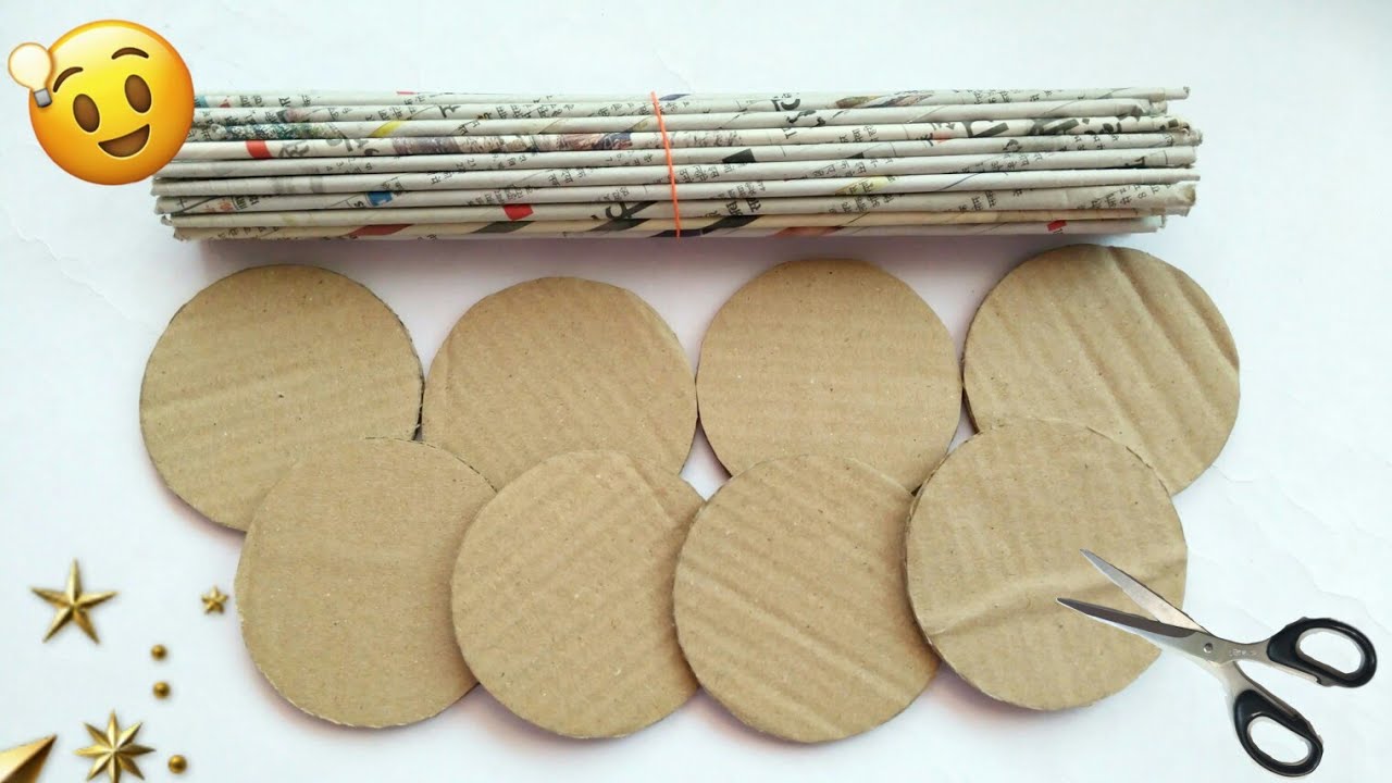 Best out of waste craft ideas | Newspaper craft ideas | best use of old newspaper | #HMA459