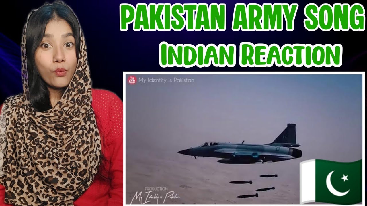 Indian Reaction to Main Pakistan Hoon | Pakistan Army Song 