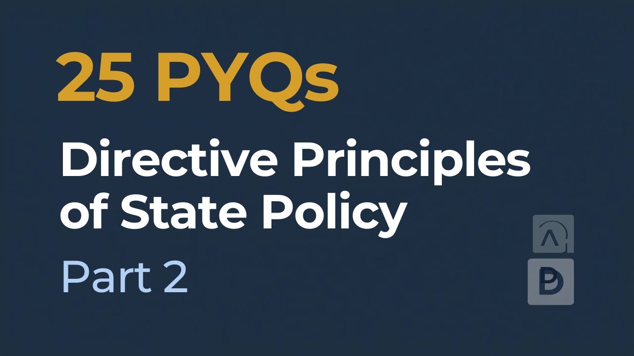 SSCCGL Directive Principles Of State PYQ -2 Telugu | రాష్ట్ర విధాన నిర్దేశక సూత్రాలు Articles 36-51