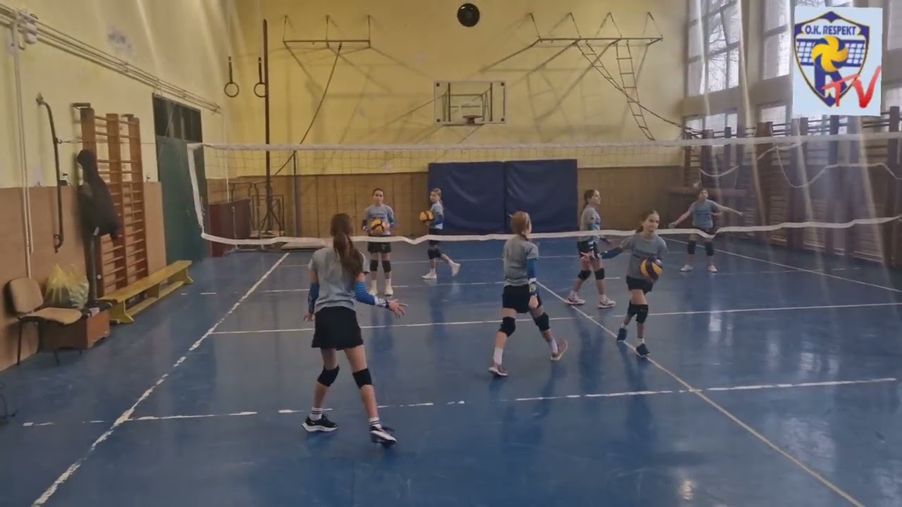 OK RESPEKT - trening tehnike prijema i pozicije za napad selektivna grupa 2014/15