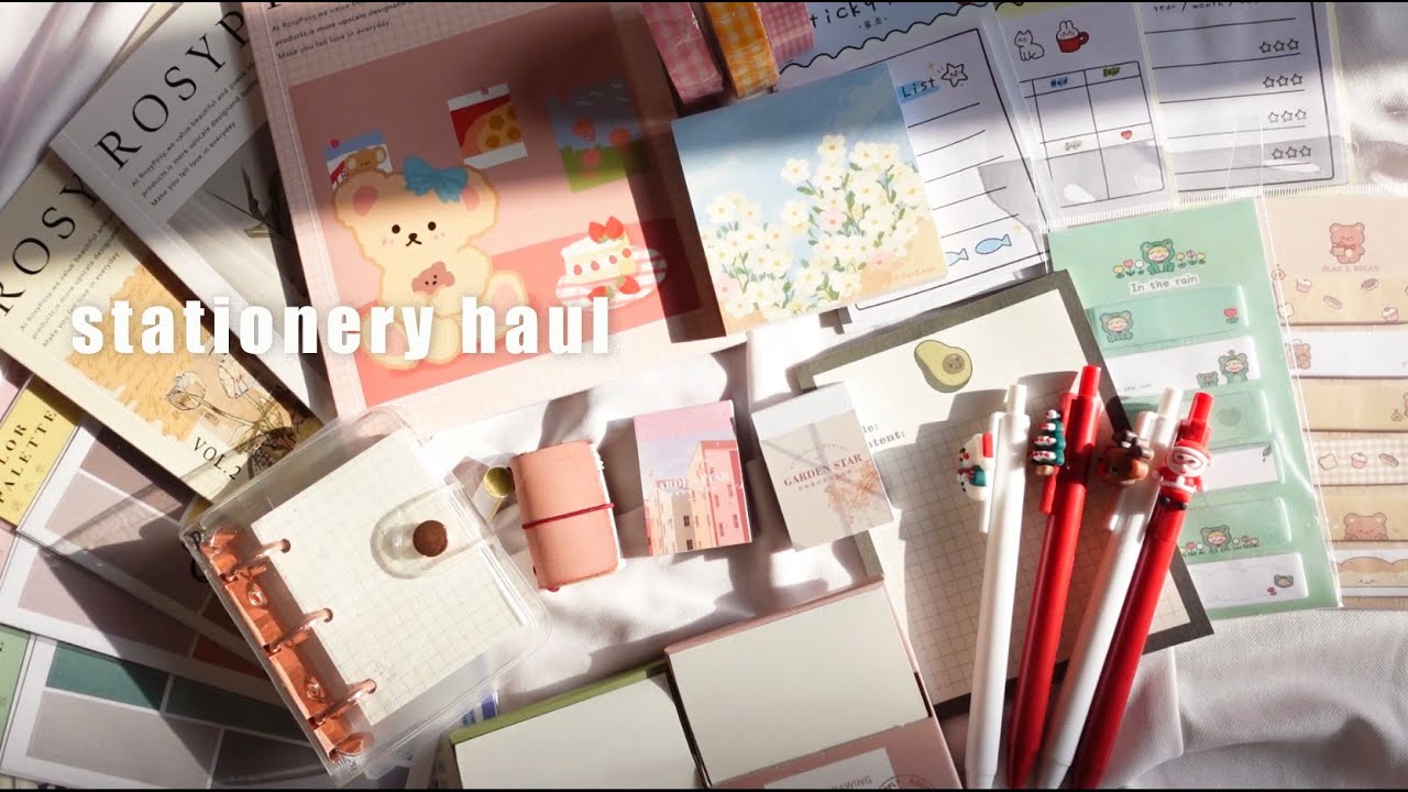 распаковка новых канцелярских принадлежностей📦｜Stationery Pal