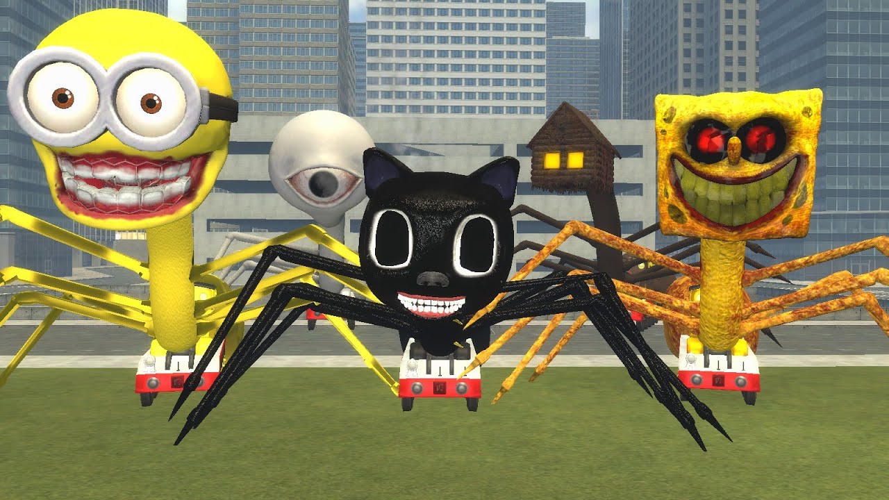 KORKUNÇ CANAVAR TRENLER THOMAS MONSTERS PEŞİMDE GARRY'S MOD