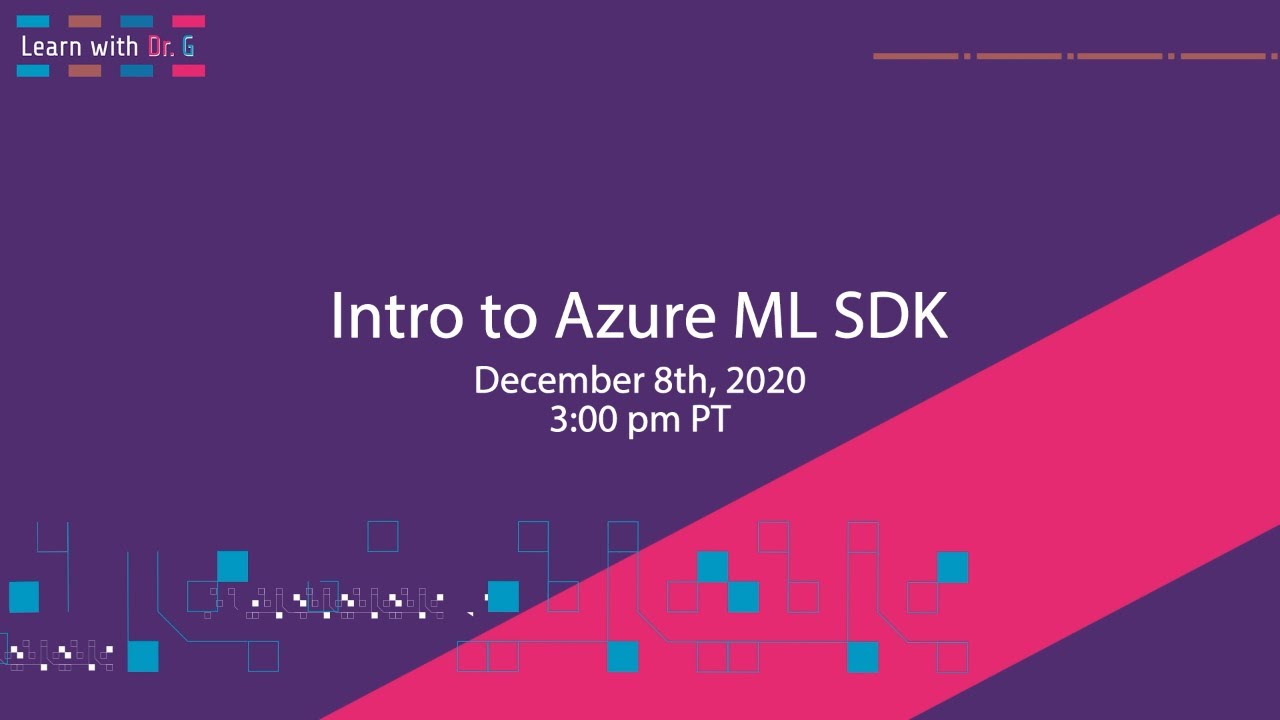 Intro to Azure ML SDK | Learn with Dr G