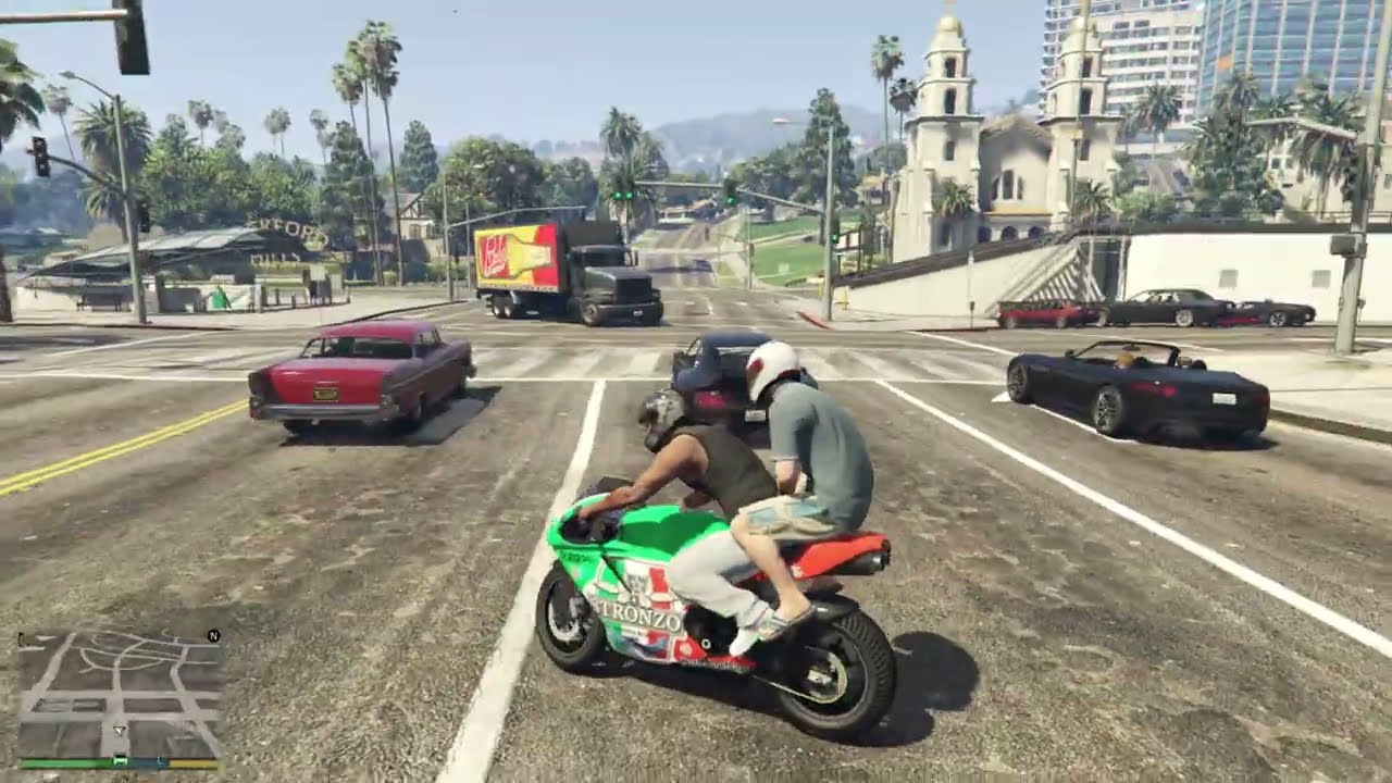 😁Michael ke sath mil kar Track lootna in GTA 5