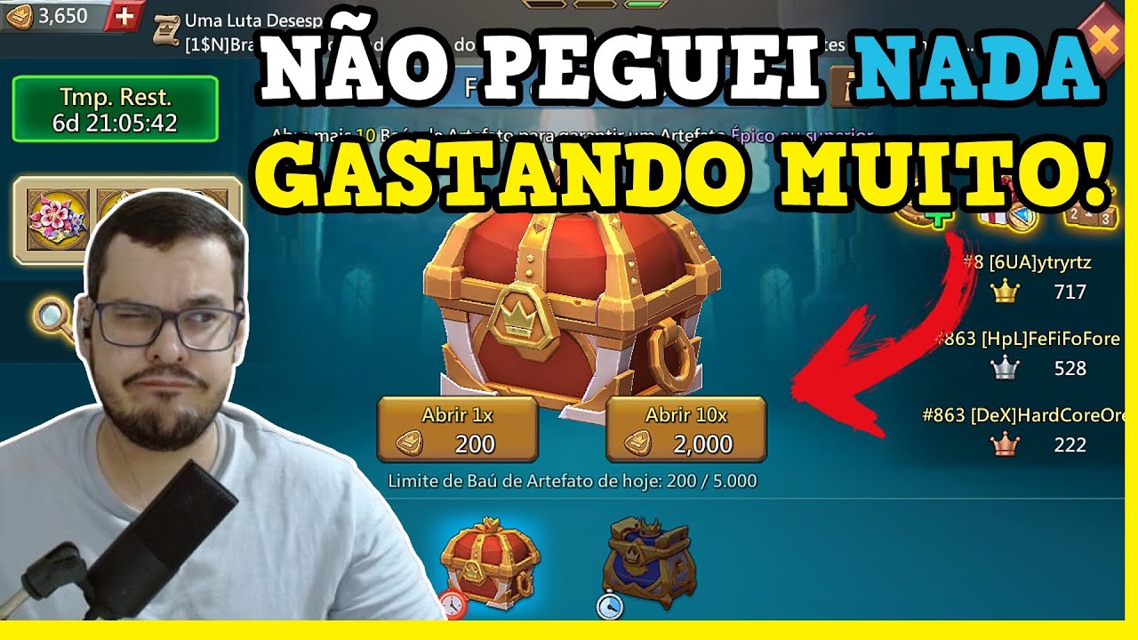GASTEI 40K DE MOEDAS REAIS NESSE EVENTO! Lords Mobile