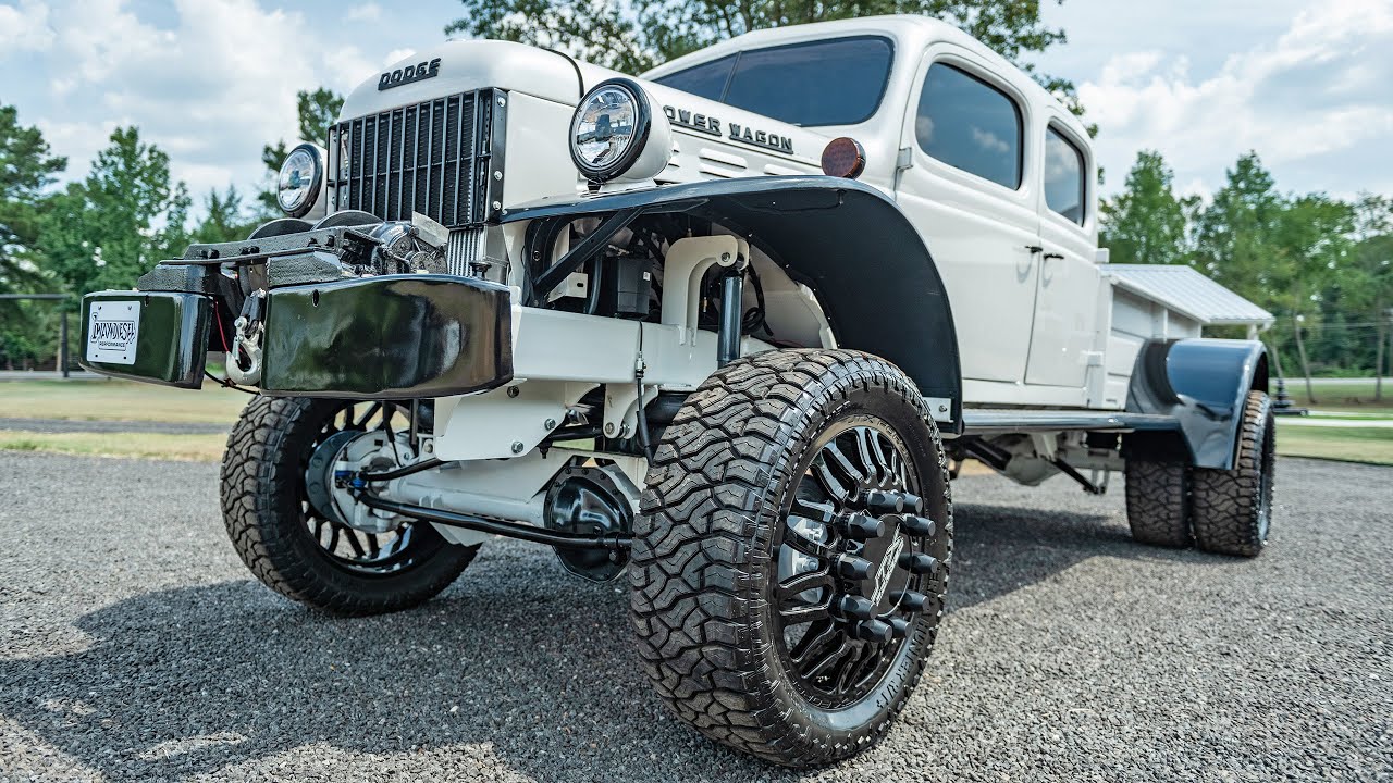 Cummins Powered Dodge Power Wagon Dually on 37