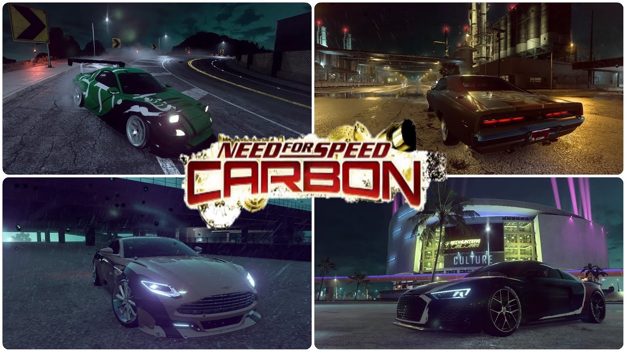 Need for Speed Heat - All cars from Need for Speed Carbon