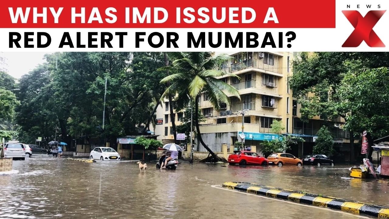 Mumbai On Red Alert! IMD Warns Of Extremely Heavy Rain, Flooding & Storms
