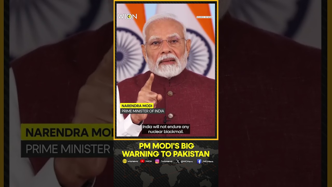 India Won't Tolerate Nuclear Blackmail: PM Modi Warns To Pakistan | WION
