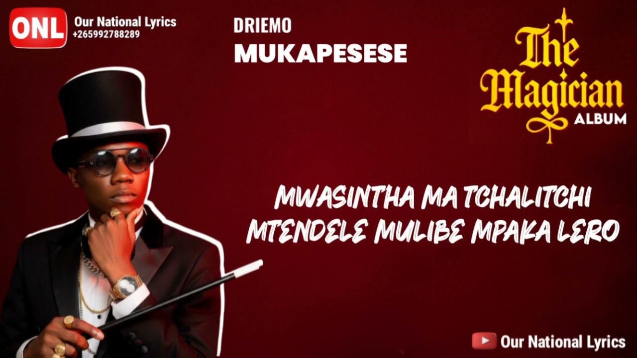 Driemo - Mukapepese (Lyric Video) +265992788289
