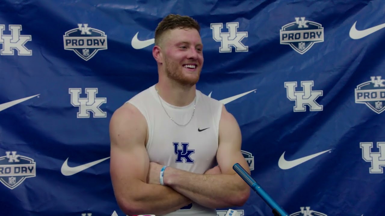 KY Wildcats Football QB Will Levis Post Pro Day 2023