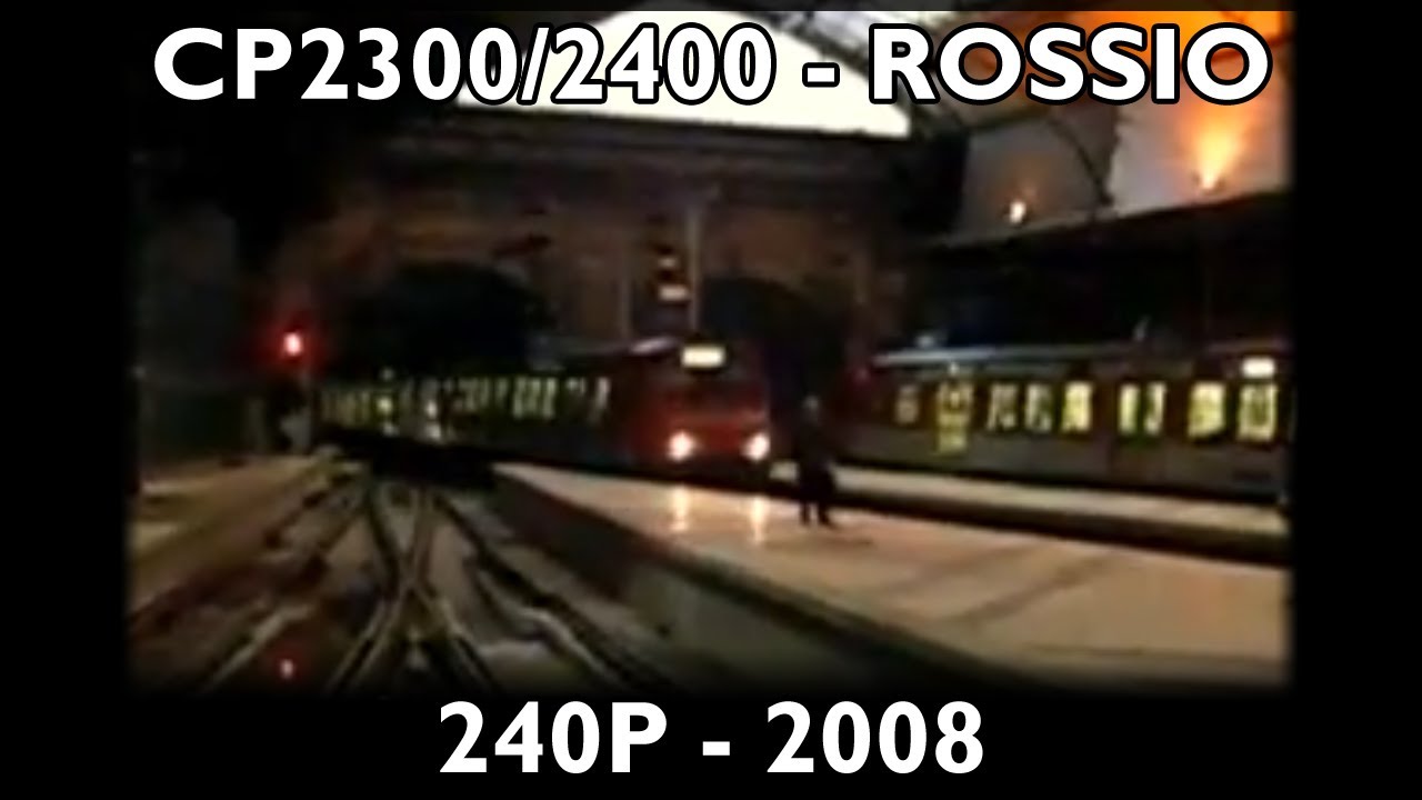 Chegada de uma CP 2300/2400 ao Rossio
