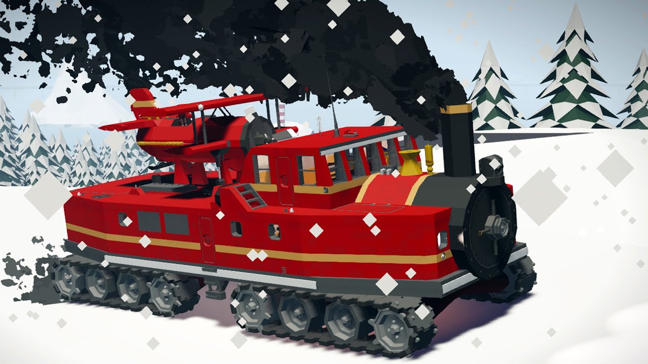 2 IDIOTS RUIN A STEAMPUNK ARCTIC EXPLORER In Stormworks!