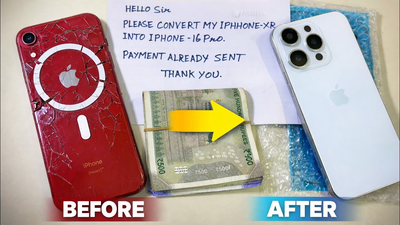 iPhone XR to iPhone 16 Pro 😱 | Real Transformation!
