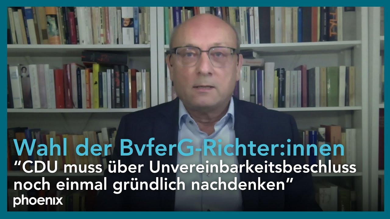 Politikwissenschaftler Emanuel Richter zur Wahl der BvferG-Richter:innen | 25.09.2025