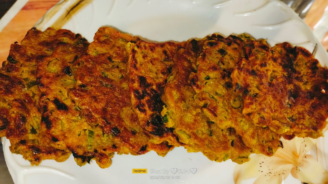 ପିଆଜ ଶଣ୍ଢା ବରା//desi food//Onion flower recipe//village food recipe #ବରା #recipe//cooking video #..🙏