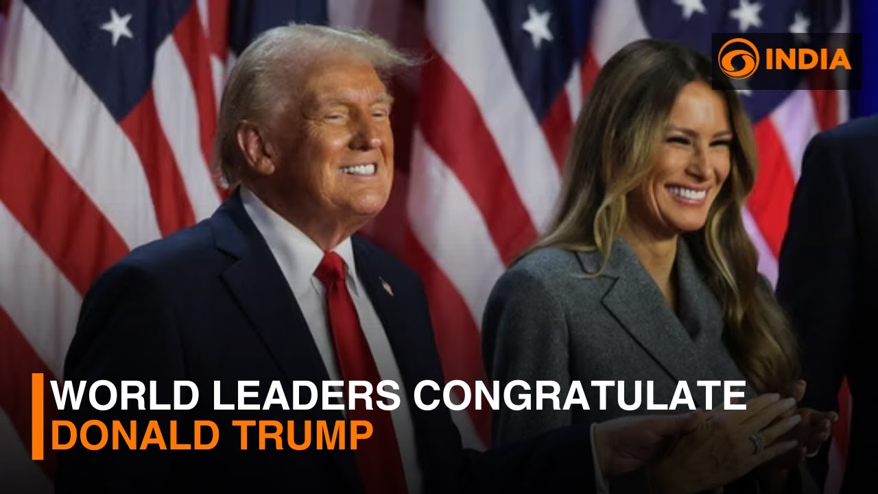 World leaders congratulate Donald Trump on his new term as President of the US | DD India