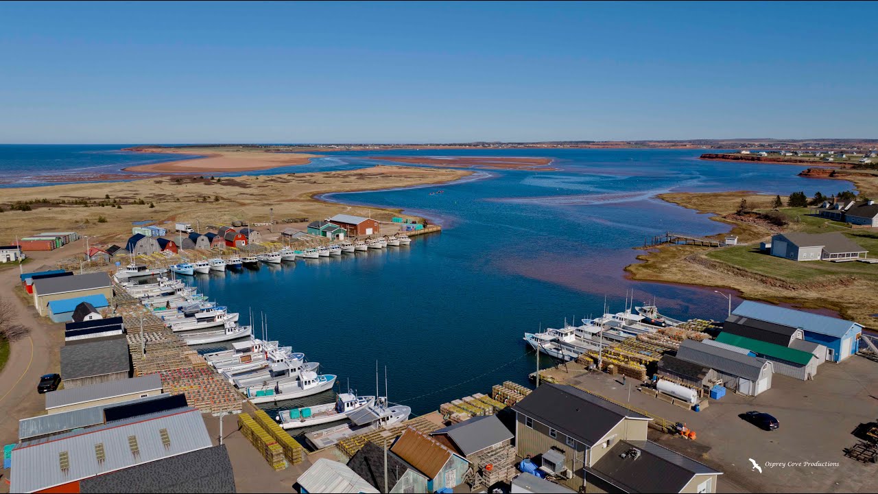 Stunning Aerial Views of Beautiful Malpeque Harbour PEI, in 4K!!!!