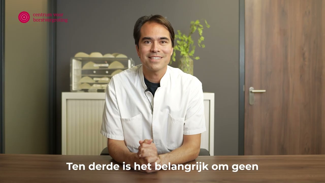 Zorgen voor het beste herstel na een borstvergroting