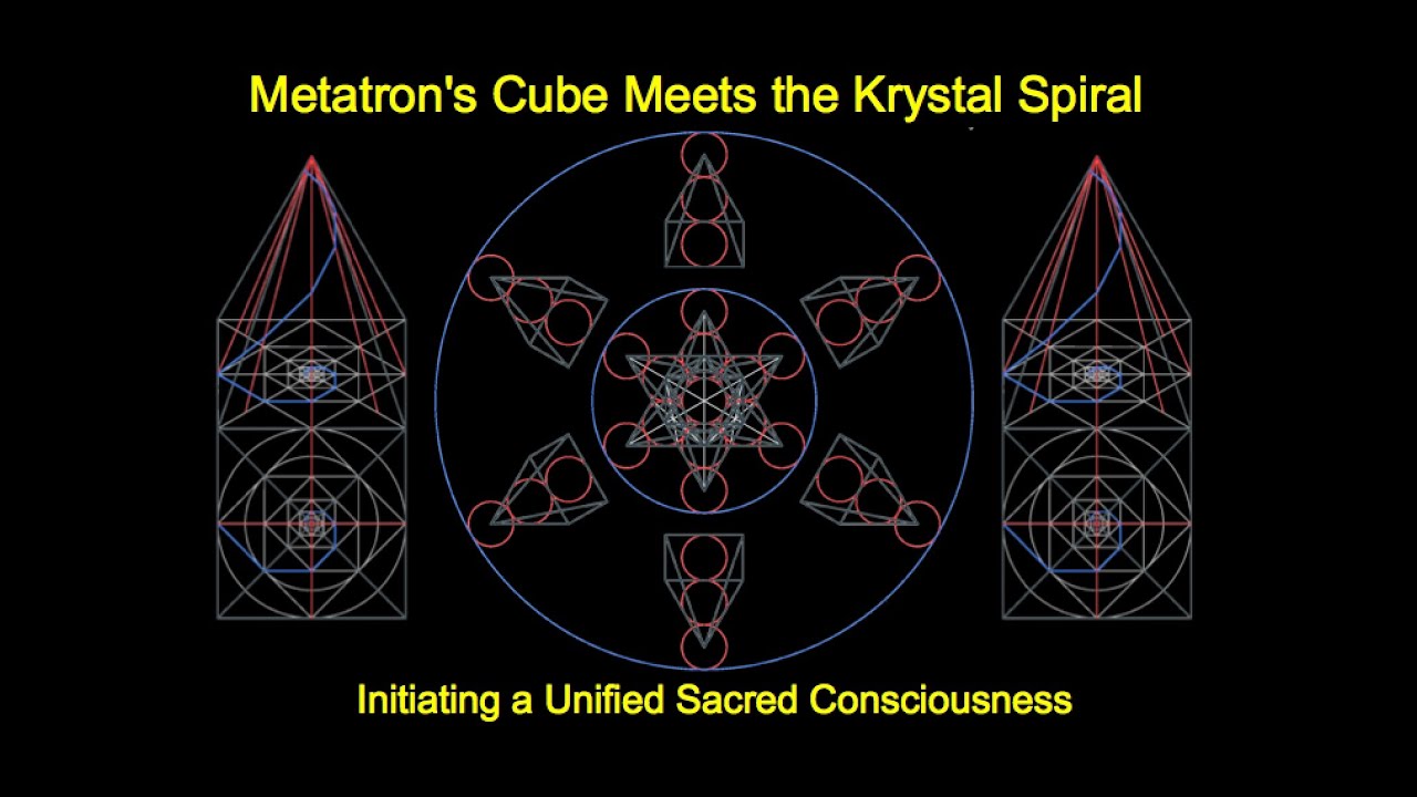 Metatron's Cube Meets the Krystal Spiral:  Initiating a Unified Sacred Consciousness