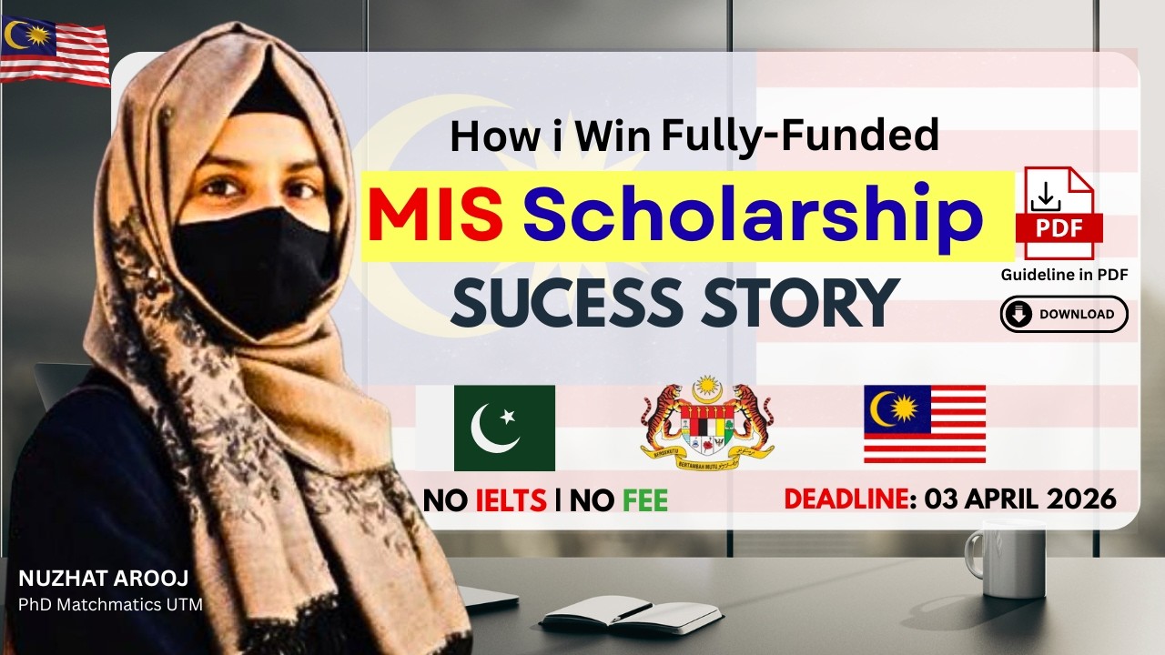 How I Won the Fully-Funded PhD MIS Scholarship Without IELTS