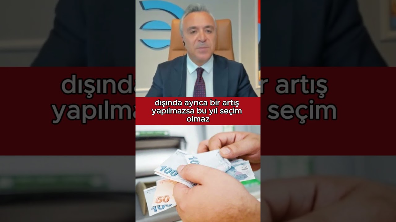 'Asgari &Uuml;crete Ara Zam Yapılırsa Kasım Ayında Se&ccedil;im Olur' &Ouml;zg&uuml;r Erdursun Anlattı #shorts
