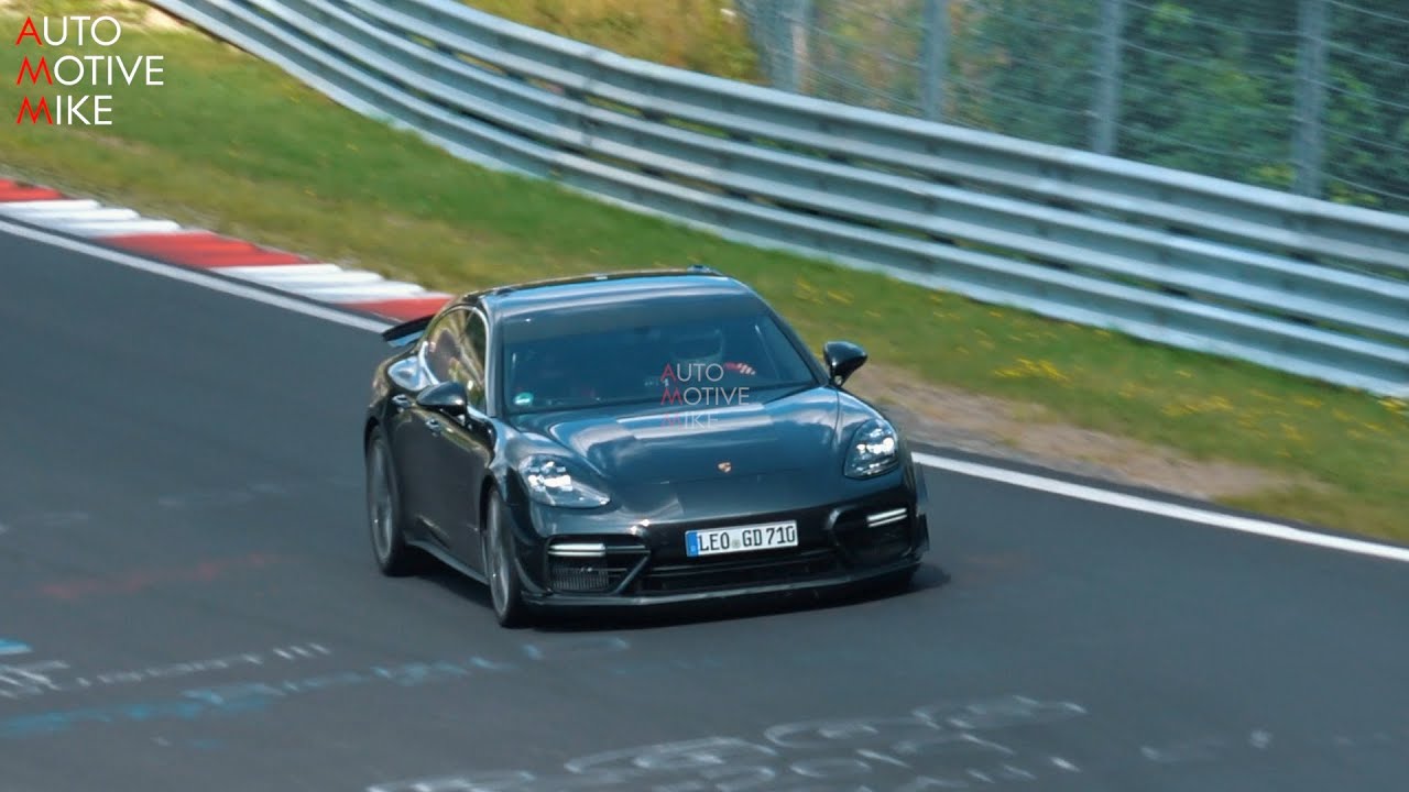 WHAT IS PORSCHE TESTING WITH THIS PANAMERA TURBO AT THE NÜRBURGRING??