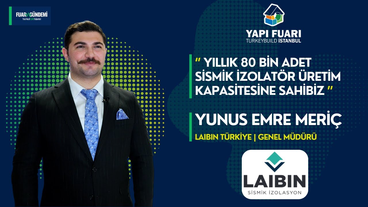Yıllık 80 Bin Adet Sismik İzolatör Üretim Kapasitesine Sahibiz | Laibin Türkiye