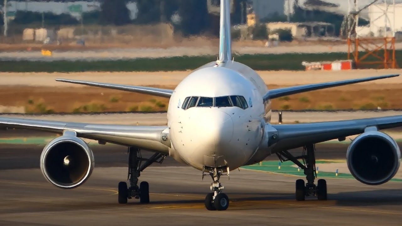 Plane spotting at Ben Gurion airport October 2022