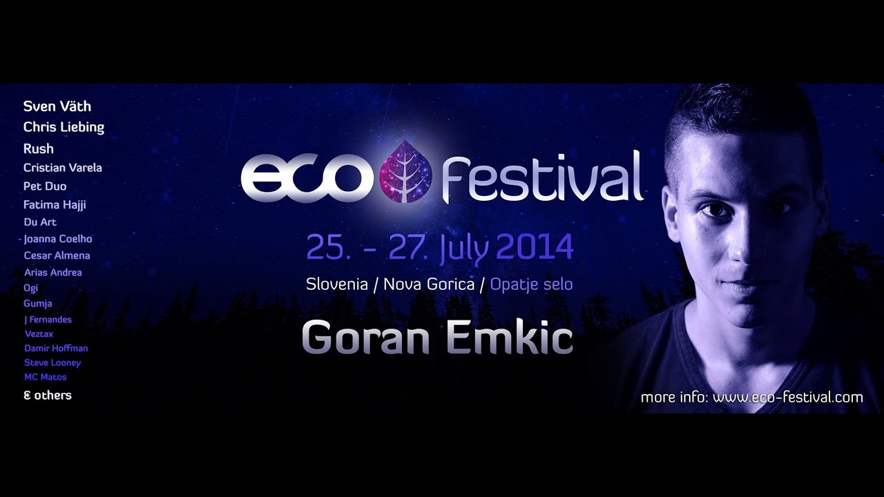 Goran Emkic @ Eco Festival 2014