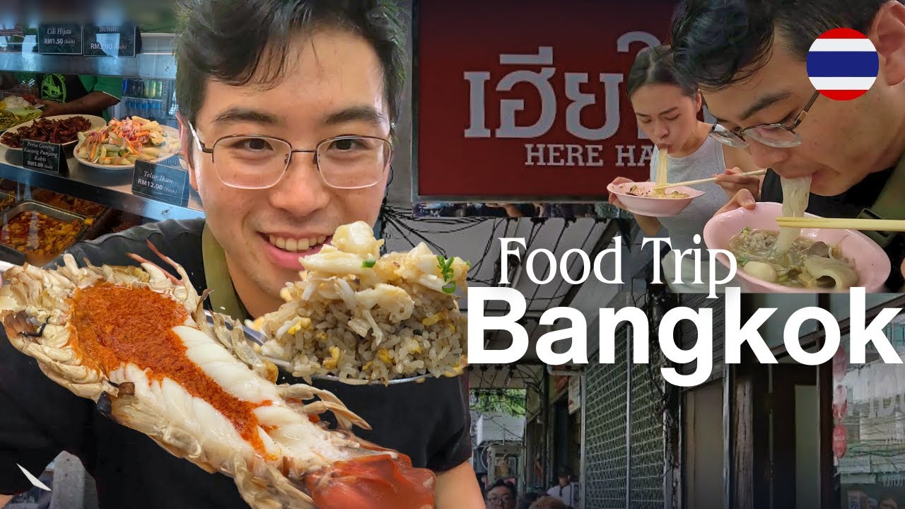 🇹🇭 Insane Crab Fried Rice Michelin Restaurant in Bangkok [Thailand Ep. 1]