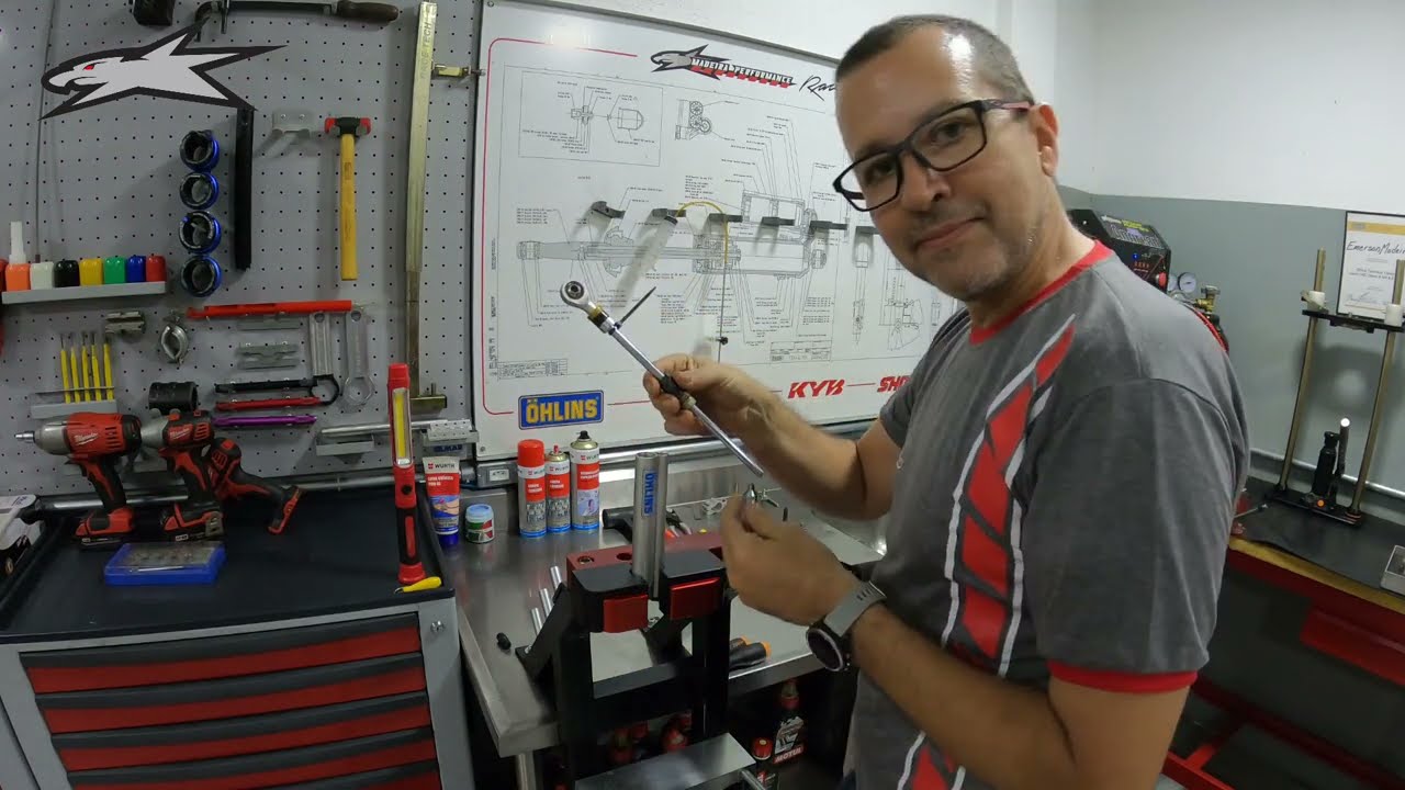 MP - Revisões da semana e Serviço em Amortecedor direção OHLINS.
