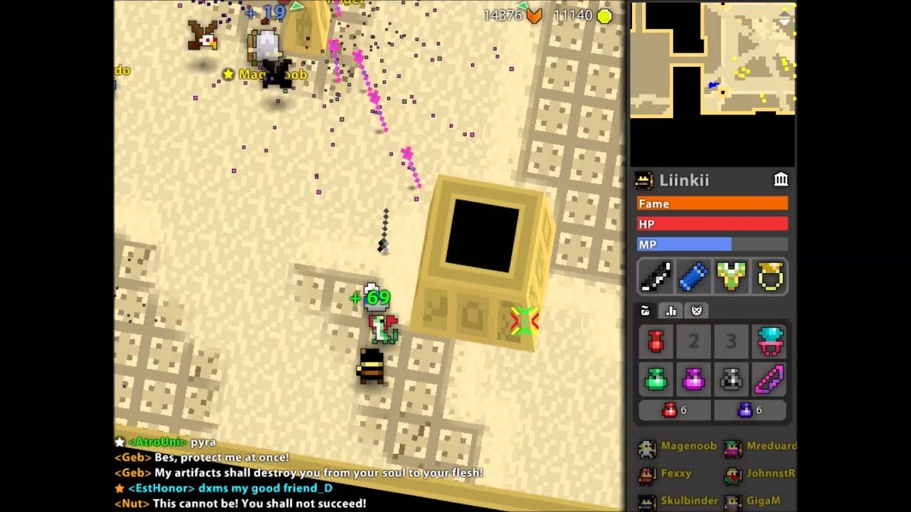 RotMG - LAST Moments of Liinkii RotMG - WHITE BAG Montage ! Quiver of Thunder DROP