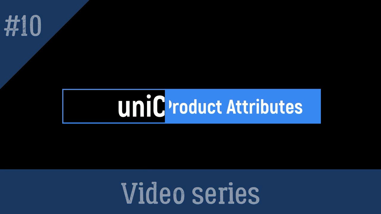 uniCenta oPOS Product Attributes