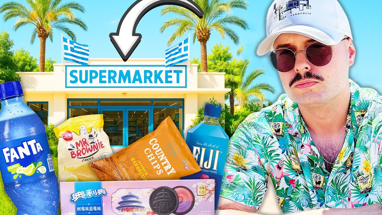 Am cumparat SNACK-uri de la un SUPERMARKET GRECESC 🇬🇷 Sunt bune?