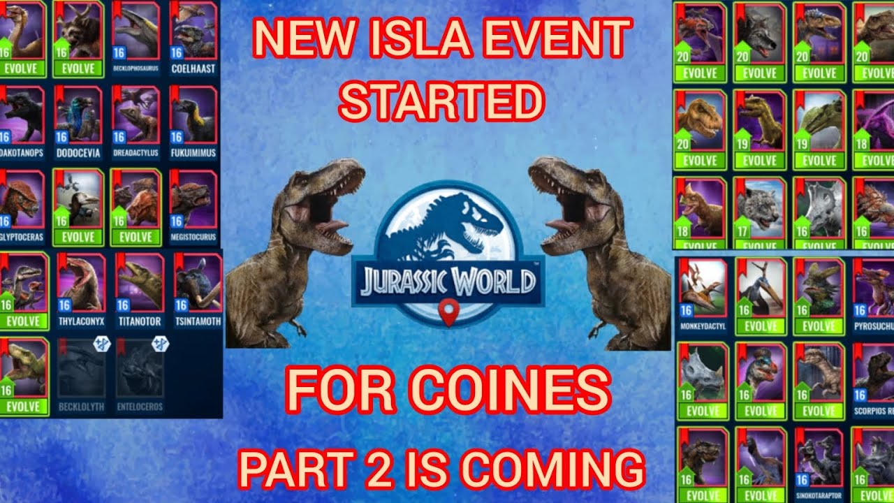 NEW ISAL EVENT FOR COINES/NEW 15 BATTLES WITH LEGENDARY DINOSAUR/JURASSIC WORLD ALIVE, V 3.13 #video