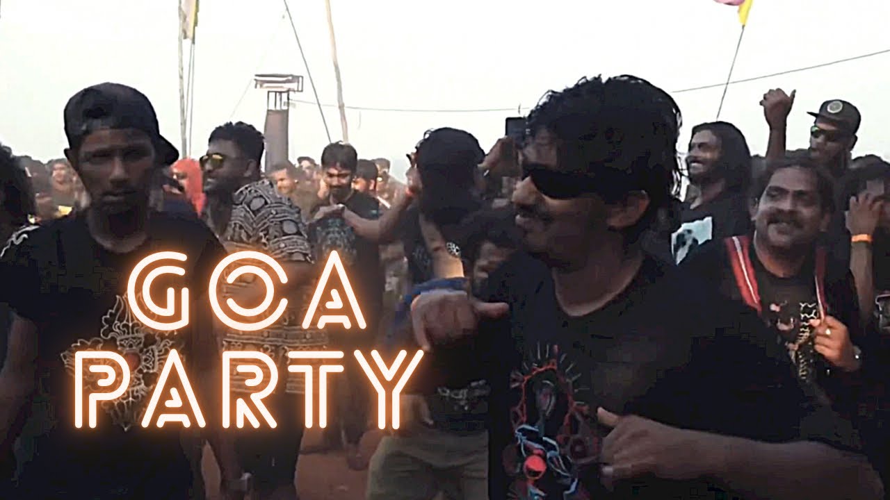 Goan parties never gets over , 7AM Goa Rave video 2020, Vagator beach, Goa, India.