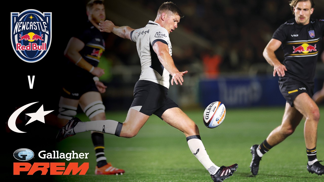 FULL MATCH: Newcastle Red Bulls v Saracens | First 20 Minute Red Card | Gallagher PREM 25/26