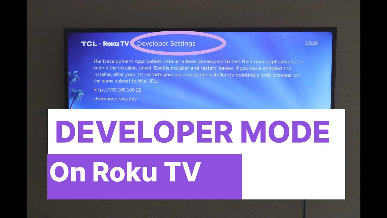 Как включить режим разработчика на Roku TV | Установка сторонних приложений на Roku