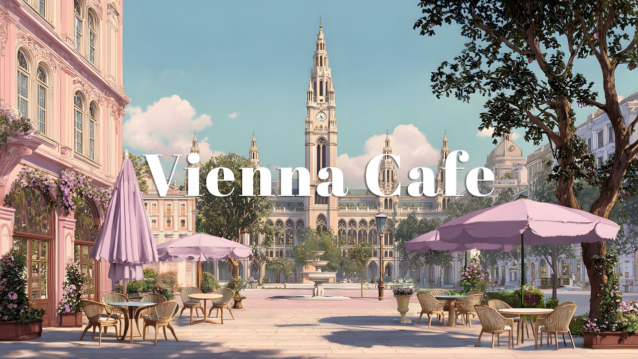 Vienna Cafe 🎼 Elegant Jazz Ambience | Classical City Cafe Music for Work & Study